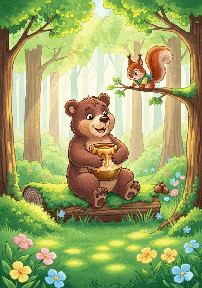 Benny the Bear Says Thank You