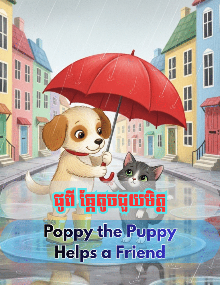 ផូពី ឆ្កែតូចជួយមិត្ត | Poppy the Puppy Helps a Friend