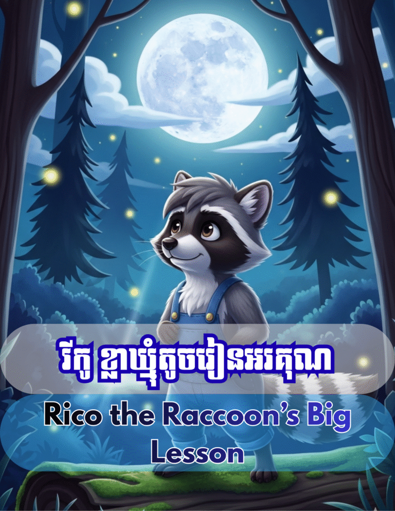 រីកូ ខ្លាឃ្មុំតូចរៀនអរគុណ | Rico the Raccoon’s Big Lesson