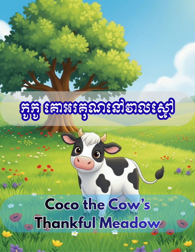កូកូ គោអរគុណនៅវាលស្មៅ | Coco the Cow’s Thankful Meadow