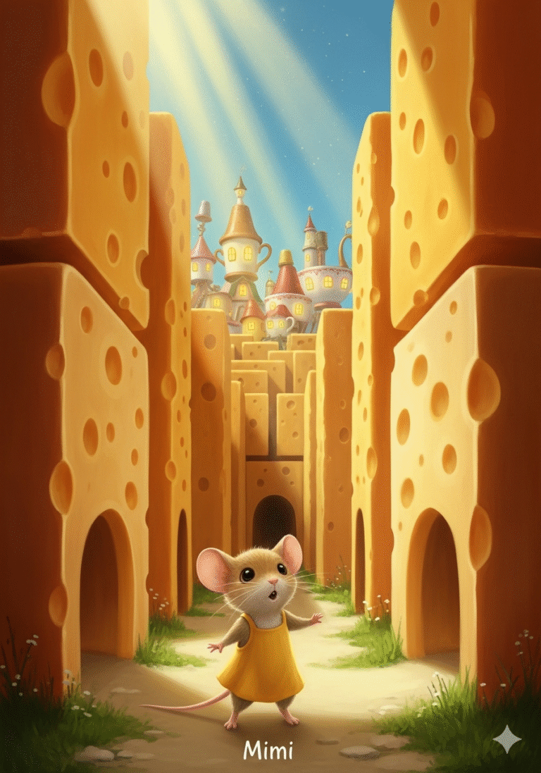 មីមី កណ្ដុររកឃើញឈីសនៃភាពល្អ | Mimi the Mouse Finds the Cheese of Kindness