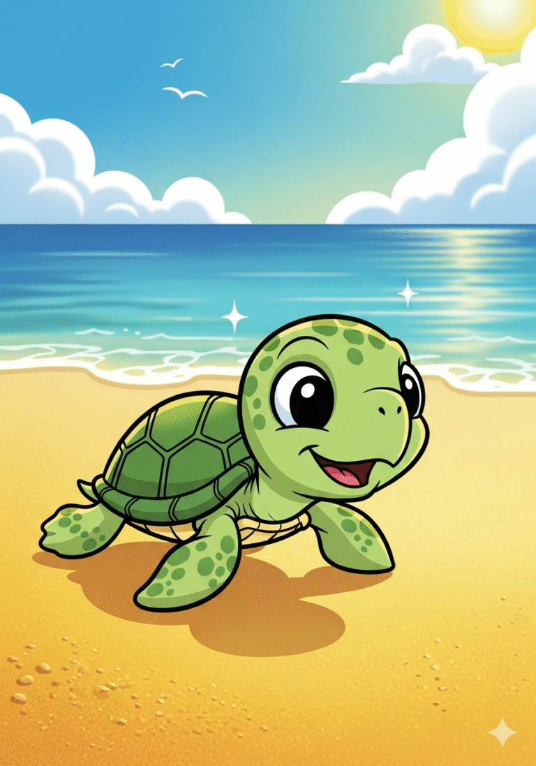 កូនអណ្ដើកតូចរកផ្លូវទៅផ្ទះវិញ | Tiny Turtle Finds His Way Home