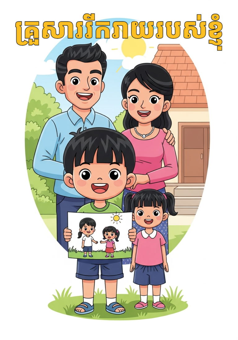 គ្រួសាររីករាយរបស់ខ្ញុំ