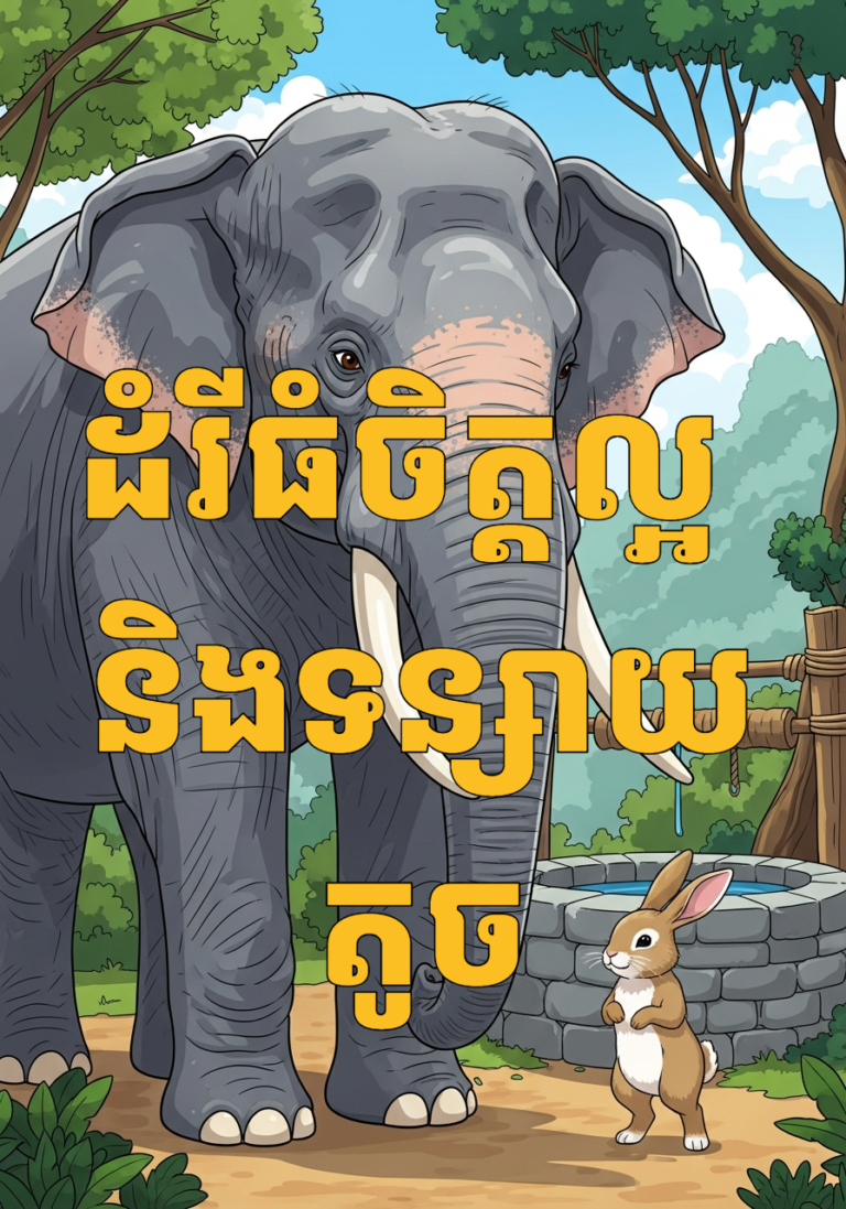 ដំរីធំចិត្តល្អ និងទន្សាយតូច