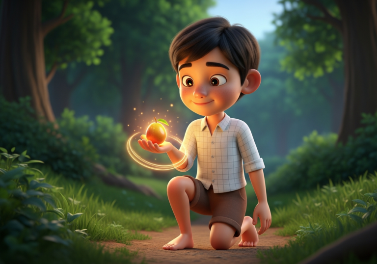 កុមារឆ្លាត និងផ្លែឈើទិព្វ