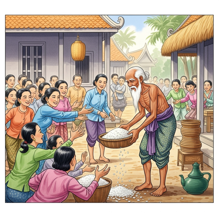 អំណោយពីមេឃ៖ រឿងនិទានគ្រាប់ស្រូវ