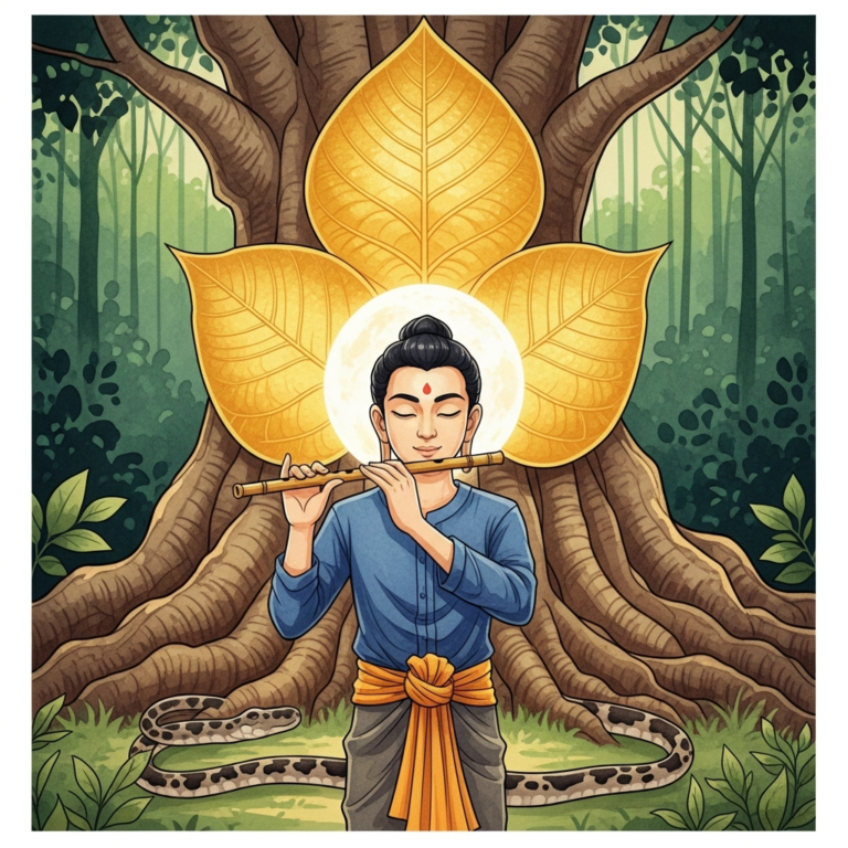 រឿងបុរសចិត្តត្រជាក់និងដើមឈើវេទមន្ត